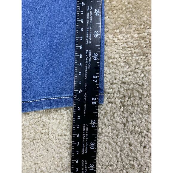 WallFlower Jeans Women's 11 Regular 28x28 The Ultra Fit Blue Denim 2-Button 769 - Picture 10 of 14